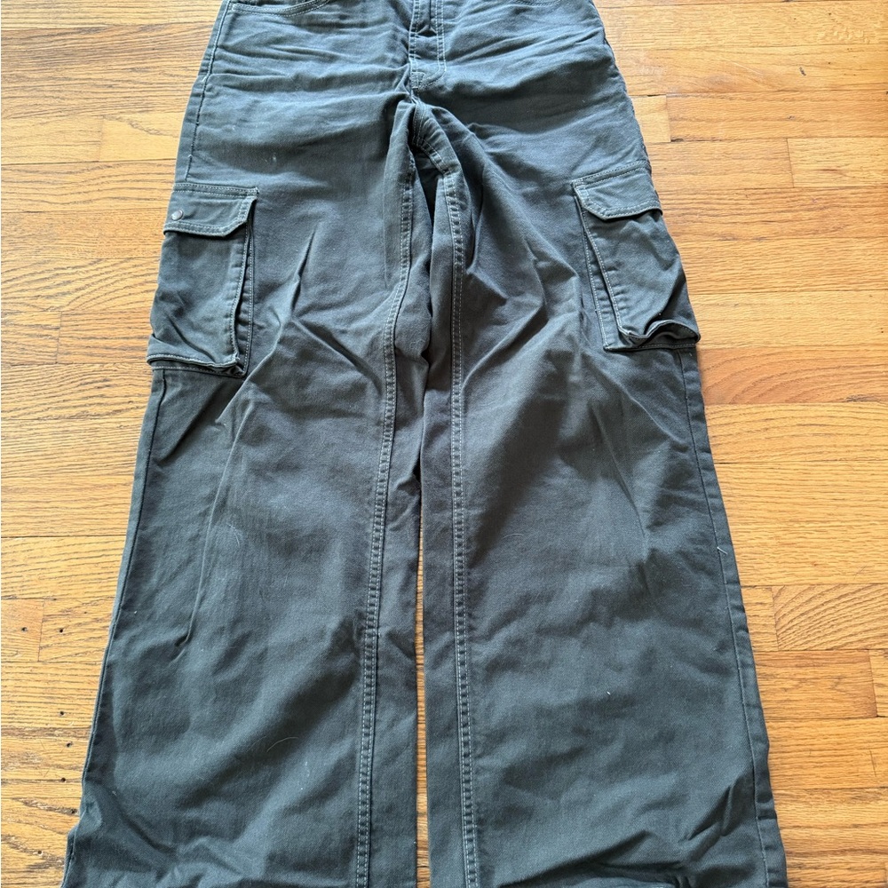 PacSun Olive Green Cargo Pants Relaxed Fit